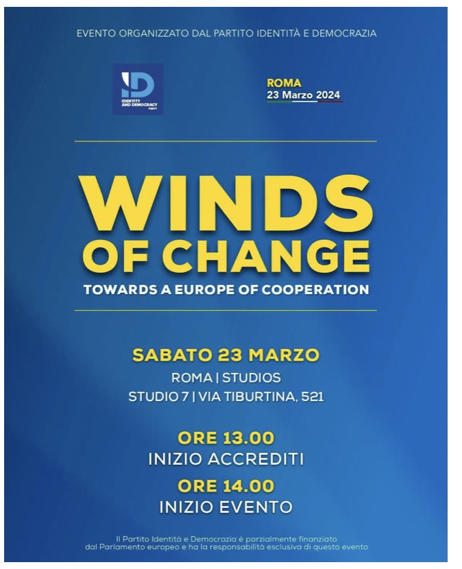 Winds of Change – Towards a Europe of Cooperation